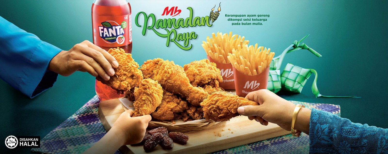 "Weh, ada 15 promosi menu special bulan Ramadhan. Kena cuba ni!"